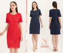 N2 - Brocade With Cotton Combed Dress (Brukat Kombi Kaos) 28460