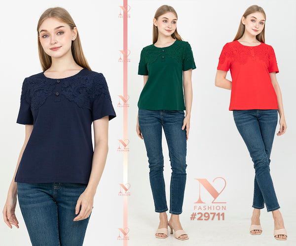 N2 - Cotton Combed Top (Kaos) 29711