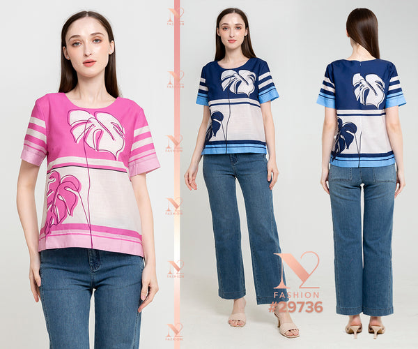 N2 - Cotton Linen Top (Katun Linen) 29736