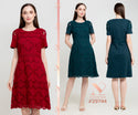 N2 - Brocade With Cotton Combed Dress (Brukat Kombi Kaos) 29744