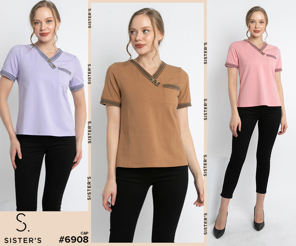 SISTER'S - Cotton Combed Top (Kaos) 6908 CAP