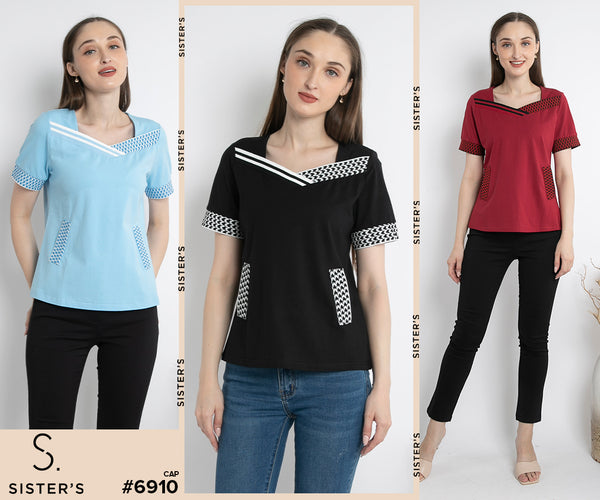 SISTER'S - Cotton Combed Top (Kaos) 6910 CAP