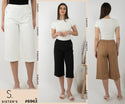SISTER'S - Japanese Cotton Culottes Pants  7/8 (Celana Katun Jepang) 6963 ZE
