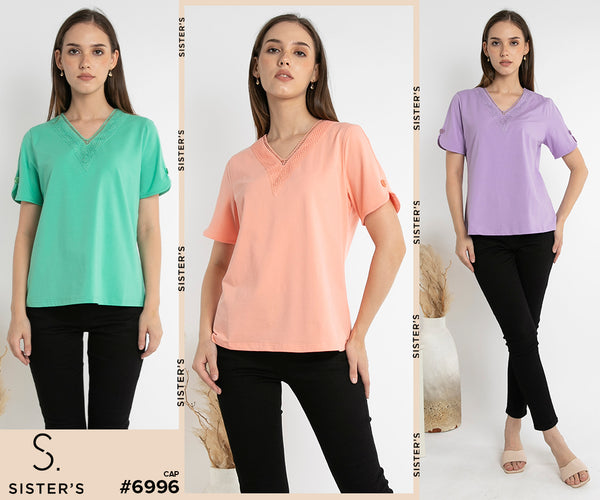 SISTER'S - Cotton Combed Top (Kaos) 6996 CAP