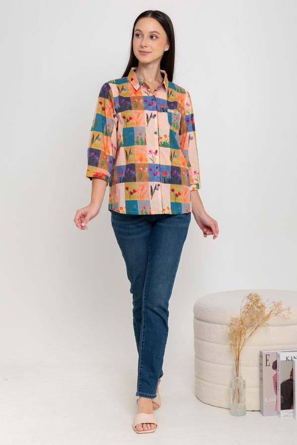 SISTER'S - Cotton Shirt (Katun) S237B JS