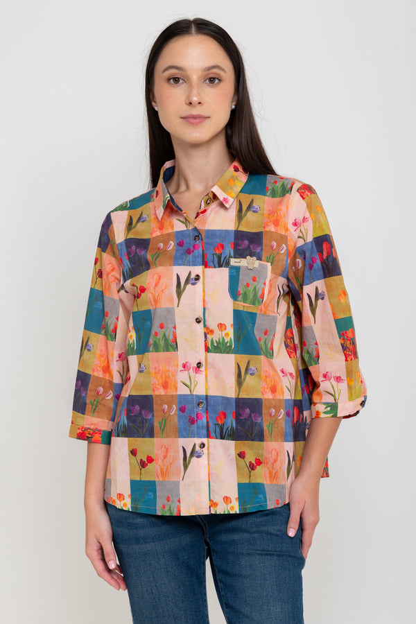 SISTER'S - Cotton Shirt (Katun) S237B JS