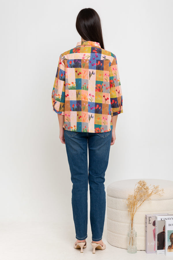 SISTER'S - Cotton Shirt (Katun) S237B JS