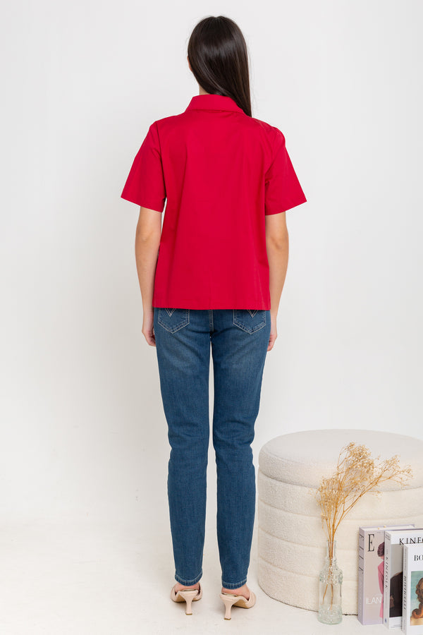 SISTER'S - Cotton Shirt (Katun) C1552 CAP