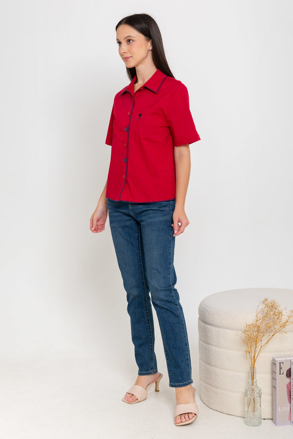 SISTER'S - Cotton Shirt (Katun) Y9469 ZE
