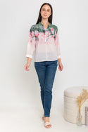 SISTER'S - Cotton Linen Top (Katun Linen) N581 ZE