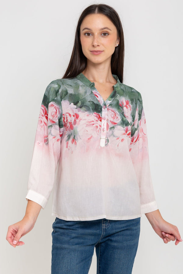 SISTER'S - Cotton Linen Top (Katun Linen) N581 ZE