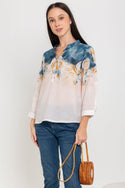 SISTER'S - Cotton Linen Top (Katun Linen) N581 ZE