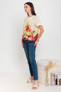 SISTER'S - Cotton Linen Top (Katun Linen) N558 ZE