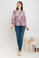SISTER'S - Cotton Linen Top (Katun Linen) N598 ZE