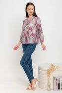 SISTER'S - Cotton Linen Top (Katun Linen) N598 ZE