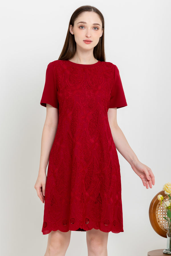 SISTER'S - Cotton with Cotton Combed Dress (Katun Kombi Kaos) C1548 CAP