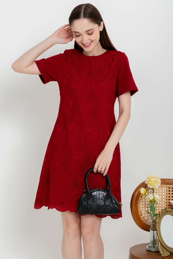 SISTER'S - Cotton with Cotton Combed Dress (Katun Kombi Kaos) C1548 CAP