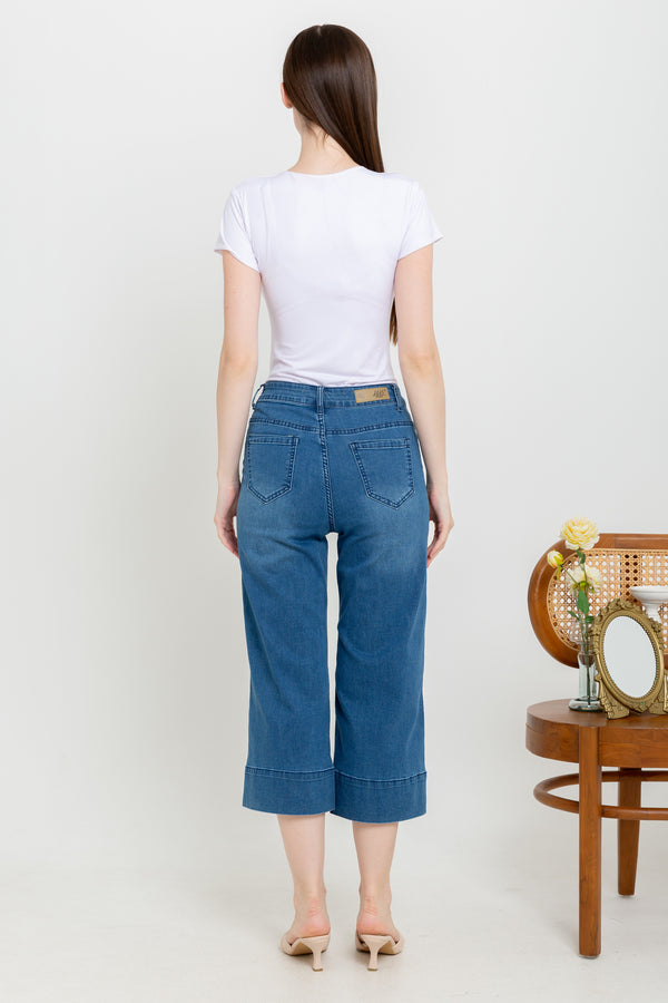 2023 - Culottes Jeans (Celana Jeans Kulot 7/8) C124