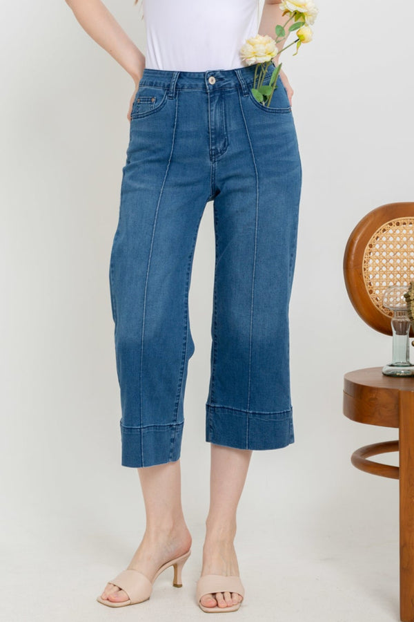 2023 - Culottes Jeans (Celana Jeans Kulot 7/8) C124