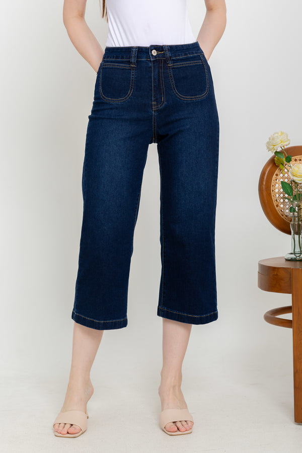 2023 - Culottes Jeans (Celana Jeans Kulot 7/8) C127 CAP