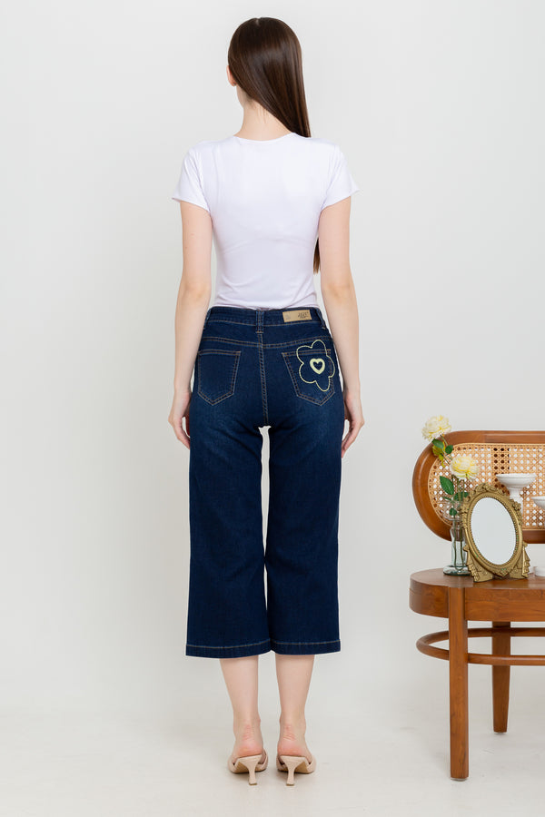 2023 - Culottes Jeans (Celana Jeans Kulot 7/8) C127 CAP