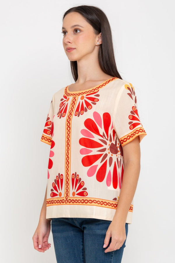 N2 - Cotton Linen Top (Katun Linen) 29739