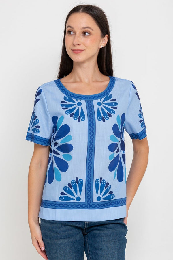 N2 - Cotton Linen Top (Katun Linen) 29739