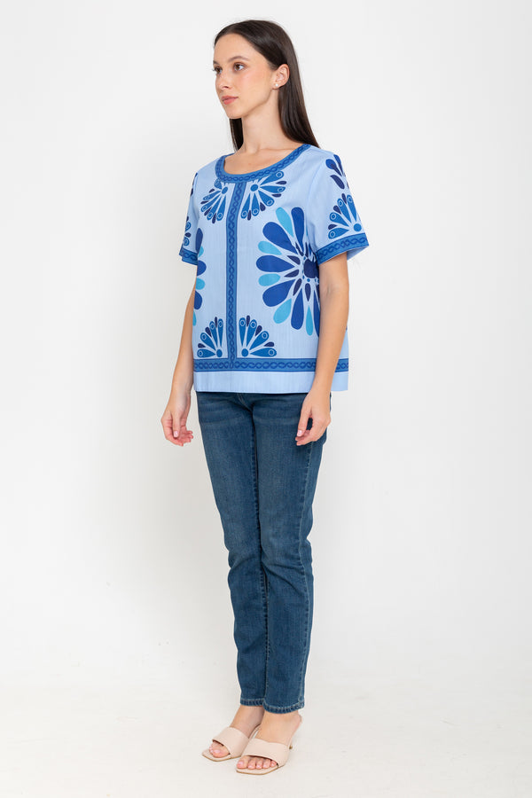 N2 - Cotton Linen Top (Katun Linen) 29739