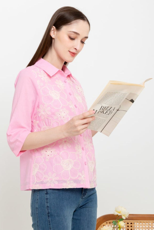 SISTER'S - Cotton Shirt (Katun) S9281 JS