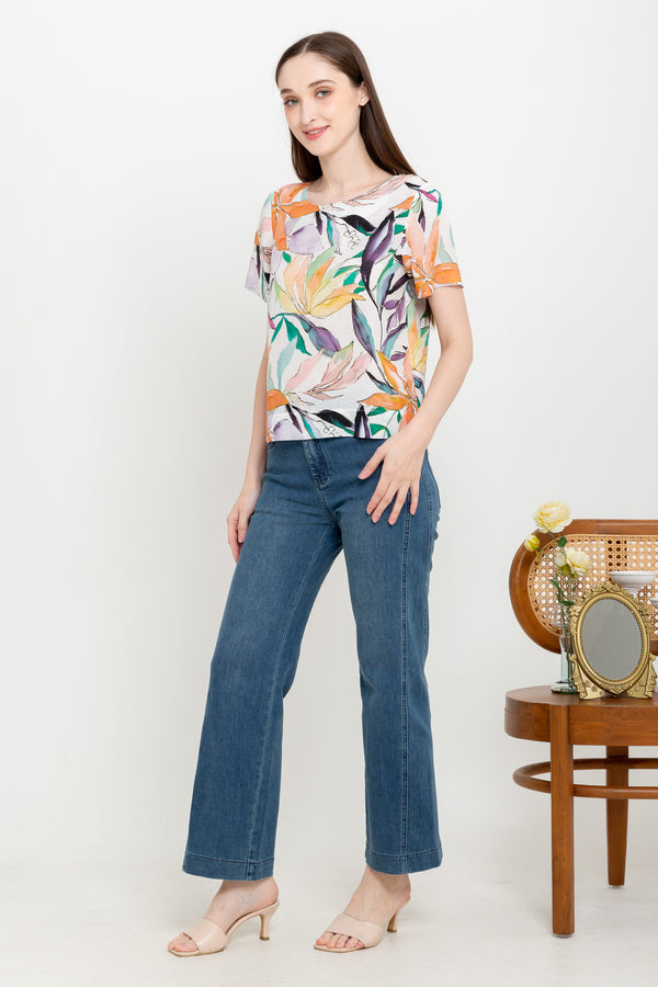 SISTER'S - Cotton Linen Top (Katun Linen) N587 ZE