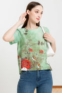 SISTER'S - Cotton Linen Top (Katun Linen) N559 ZE
