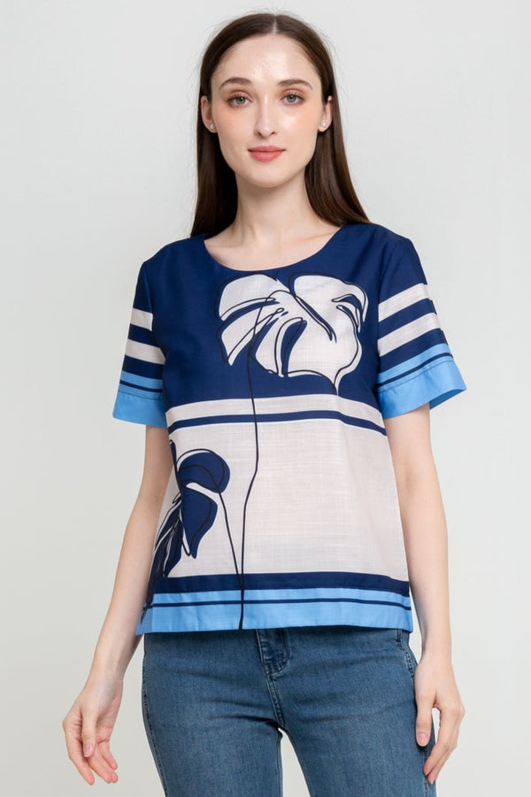 N2 - Cotton Linen Top (Katun Linen) 29736
