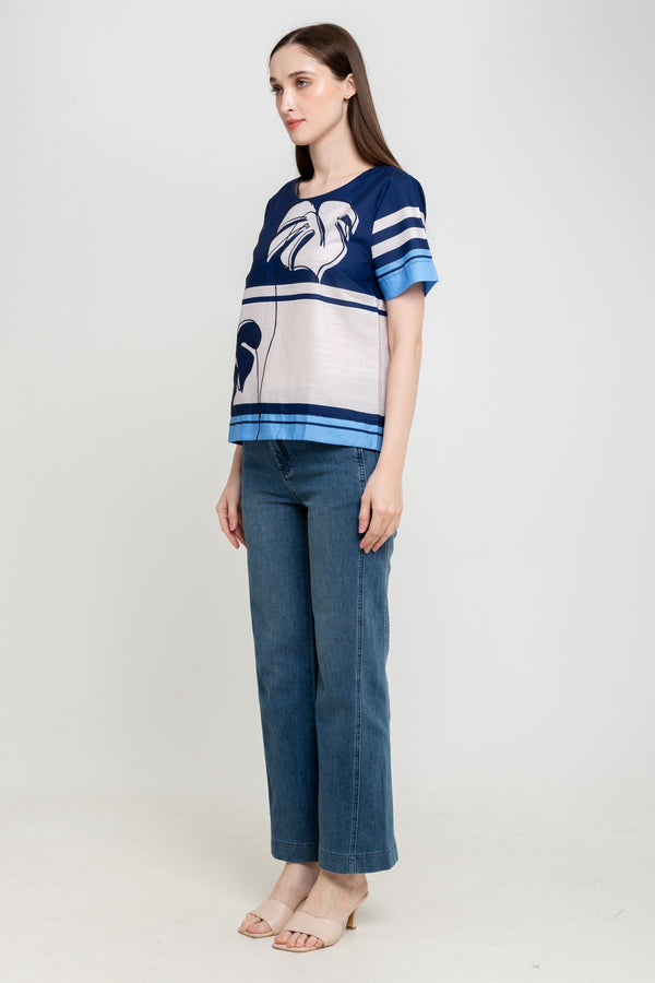 N2 - Cotton Linen Top (Katun Linen) 29736