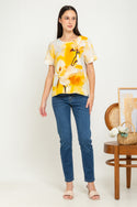 SISTER'S - Cotton Linen Top (Katun Linen) N599 ZE