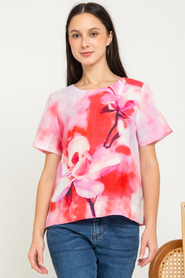 SISTER'S - Cotton Linen Top (Katun Linen) N599 ZE