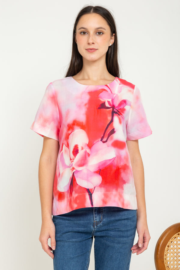 SISTER'S - Cotton Linen Top (Katun Linen) N599 ZE
