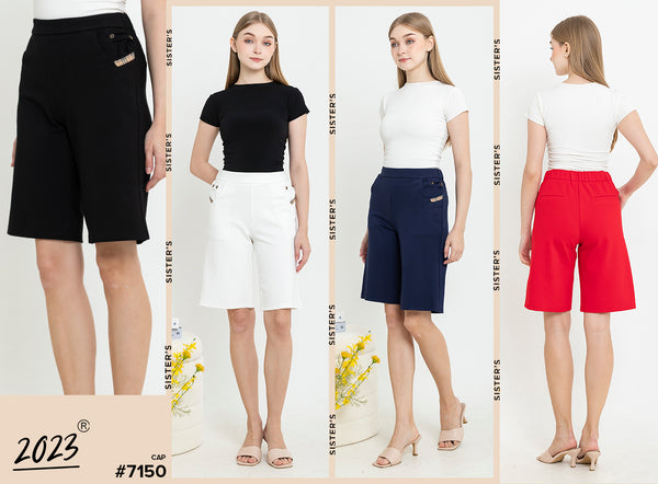 2023 - T-shirt Culottes Pants (Celana Kulot Kaos) 7150 CAP