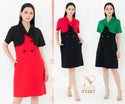 N2 - Cotton with Cotton Combed Dress (Kaos Kombi Katun) 7267