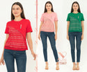 N2  - Cotton Combed Brocode Top (Brukat Kombi Kaos) 7367