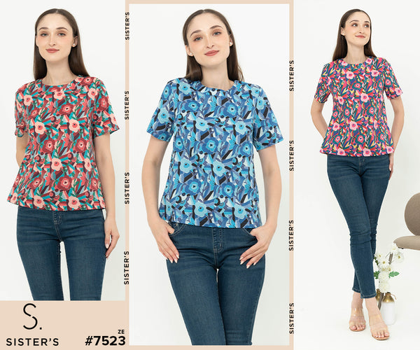 ELLAMOSS - Linen Top 7523 ZE