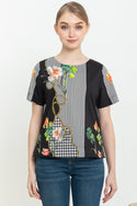 SISTER'S - Cotton Linen Top (Katun Linen) N527 ZE