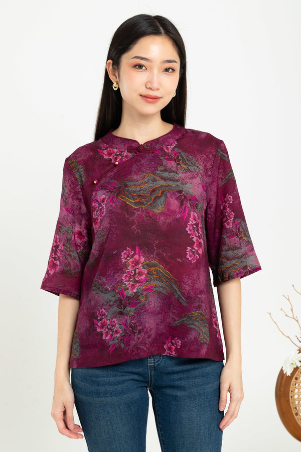 SISTER'S - Cotton Shirt Cheongsam (Katun) 7568 (JSZ)