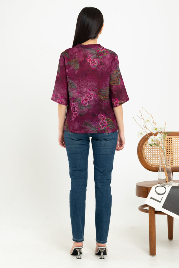 SISTER'S - Cotton Shirt Cheongsam (Katun) 7568 (JSZ)