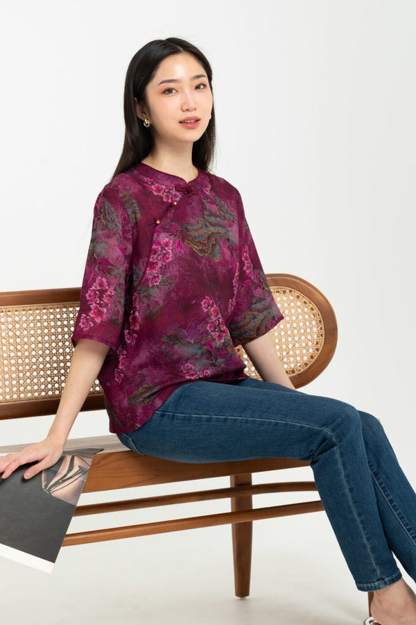 SISTER'S - Cotton Shirt Cheongsam (Katun) 7568 (JSZ)