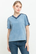 N2 - Denim Top 7540
