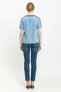 N2 - Denim Top 7540