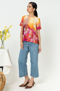 SISTER'S - Cotton Linen Top (Katun Linen) N567 ZE