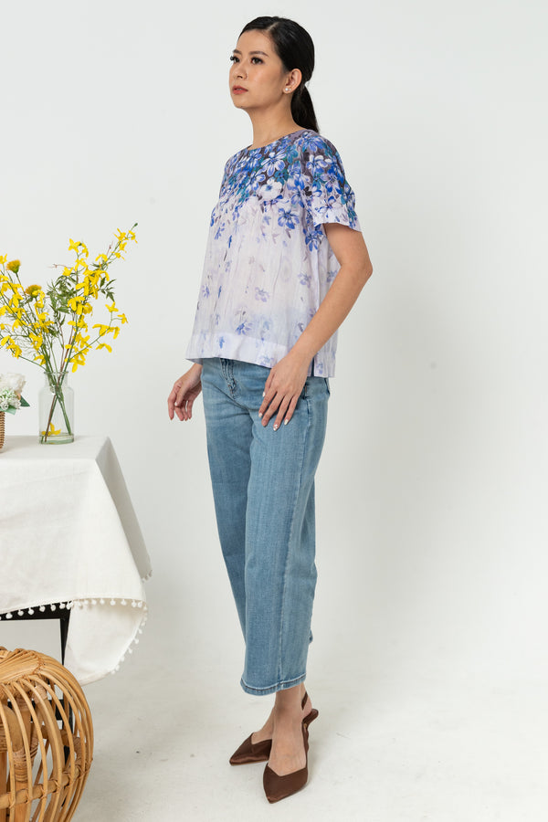 SISTER'S - Cotton Linen Top (Katun Linen) N568 ZE