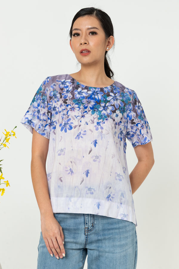 SISTER'S - Cotton Linen Top (Katun Linen) N568 ZE