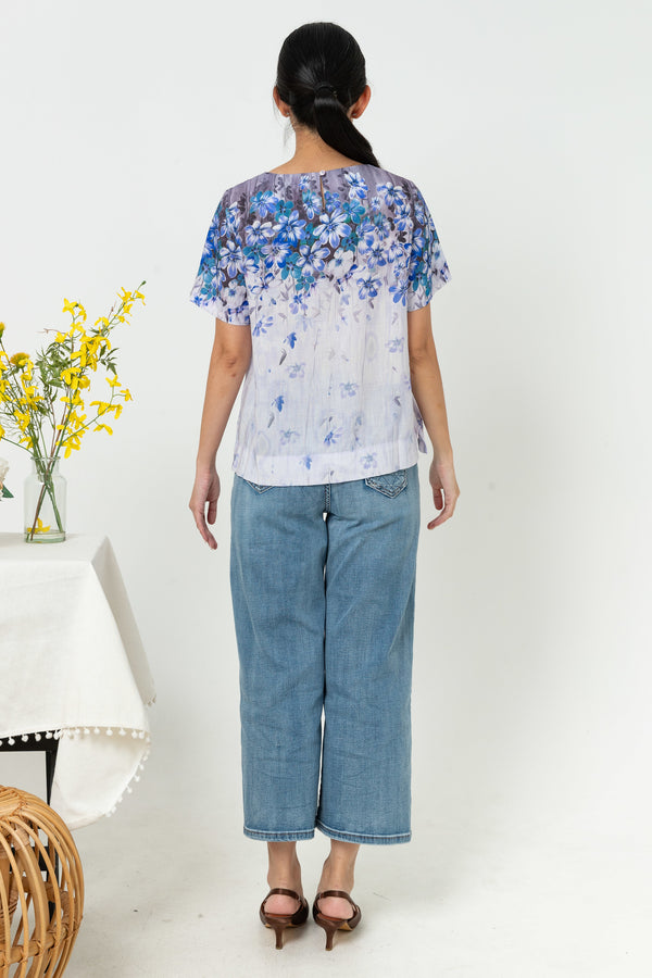 SISTER'S - Cotton Linen Top (Katun Linen) N568 ZE